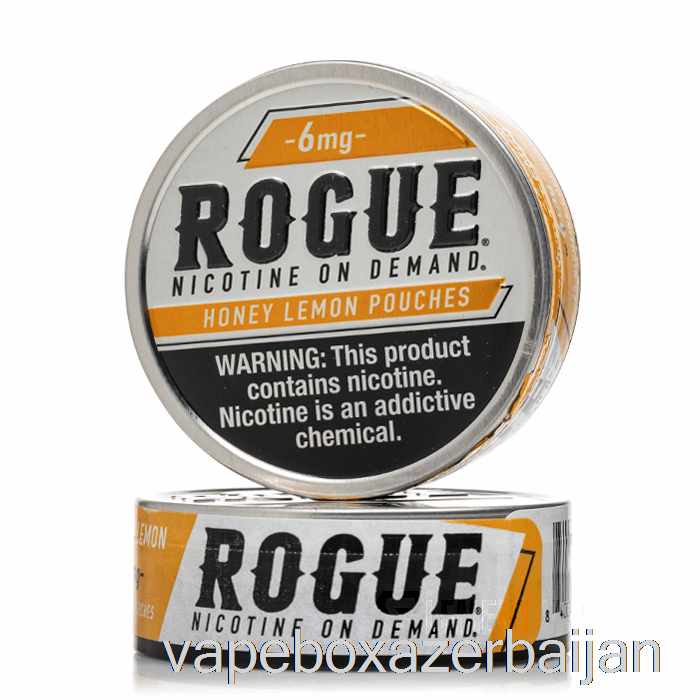 Vape Baku ROGUE Nicotine Pouches - HONEY LEMON 3mg (5-PACK)